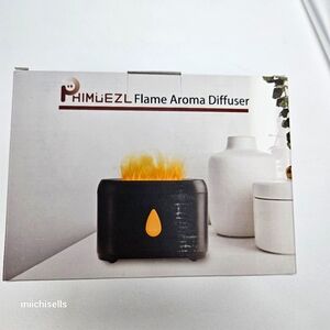 Aroma Diffuser For Essential Oils Cool Mist Flame